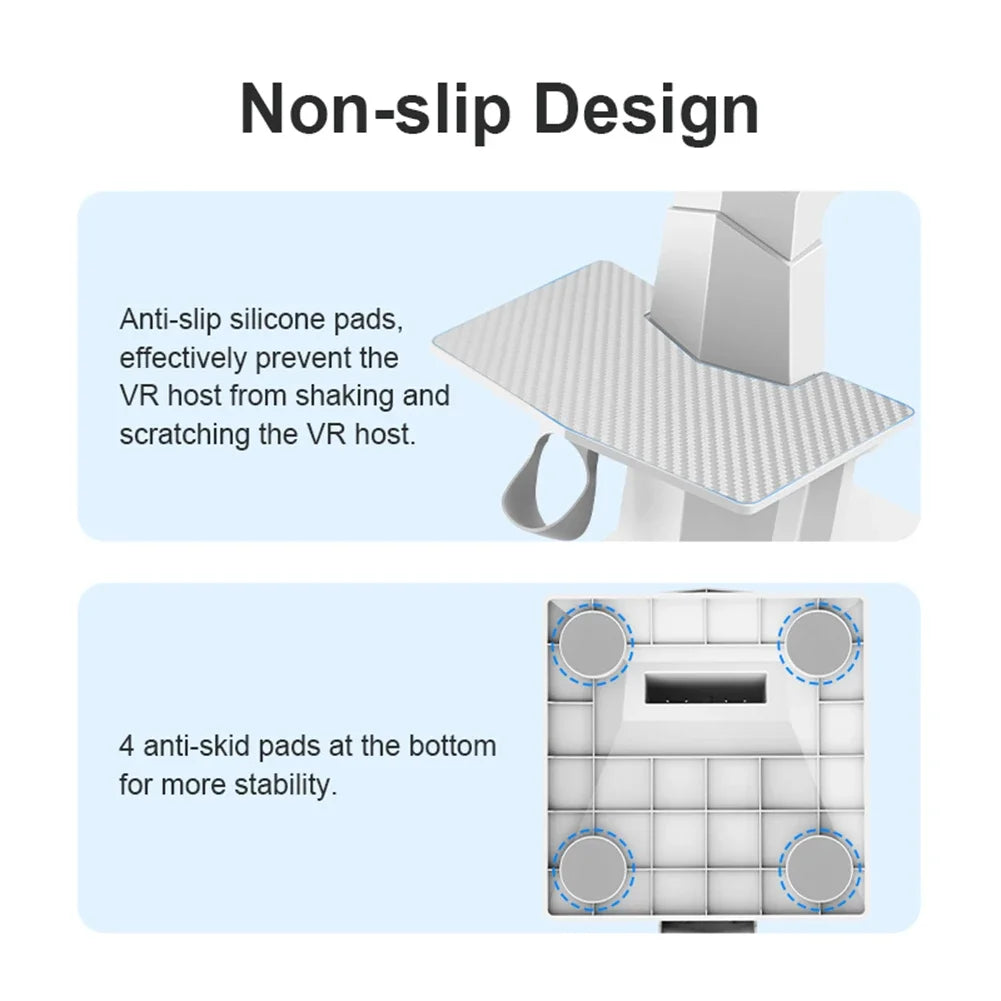 VR Headset & Controller Stand for Meta Quest 3